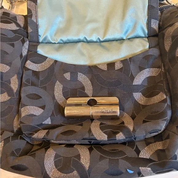 Coach Black and Silver Women's Bag - Picture 5 of 9